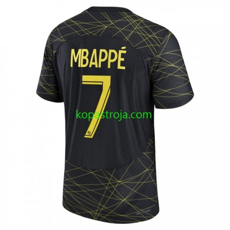 Billiga Fotbollströjor Paris Saint-Germain Mbappé 7 Fjärde tröja 2022/23 Kortärmad